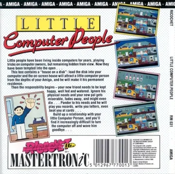 Little Computer People box cover back